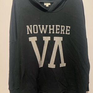 Nowhere VA Black Hoodie
